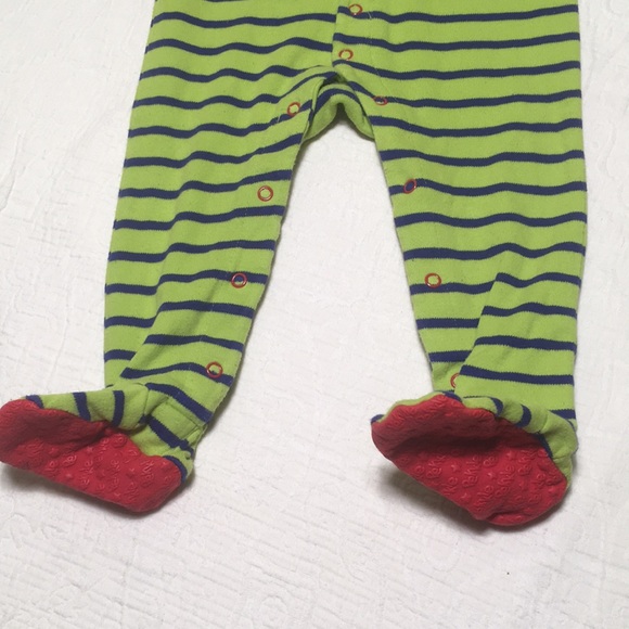 24m (3/$20) Striped Footie by Pekkle - Picture 2 of 10